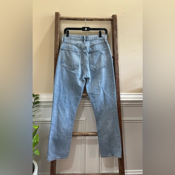 Agolde High Rise Straight Crop - Picture 3 of 5